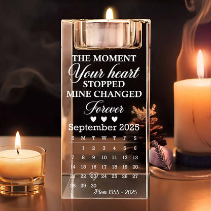 The Moment Your Heart Stopped, Mine Changed Forever, Calendar, Heart
