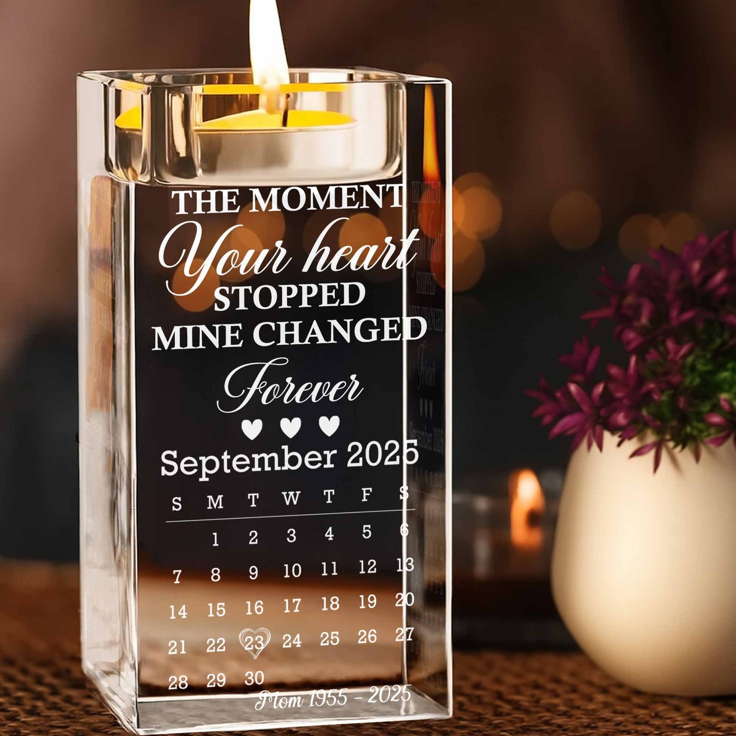 The Moment Your Heart Stopped, Mine Changed Forever, Calendar, Heart