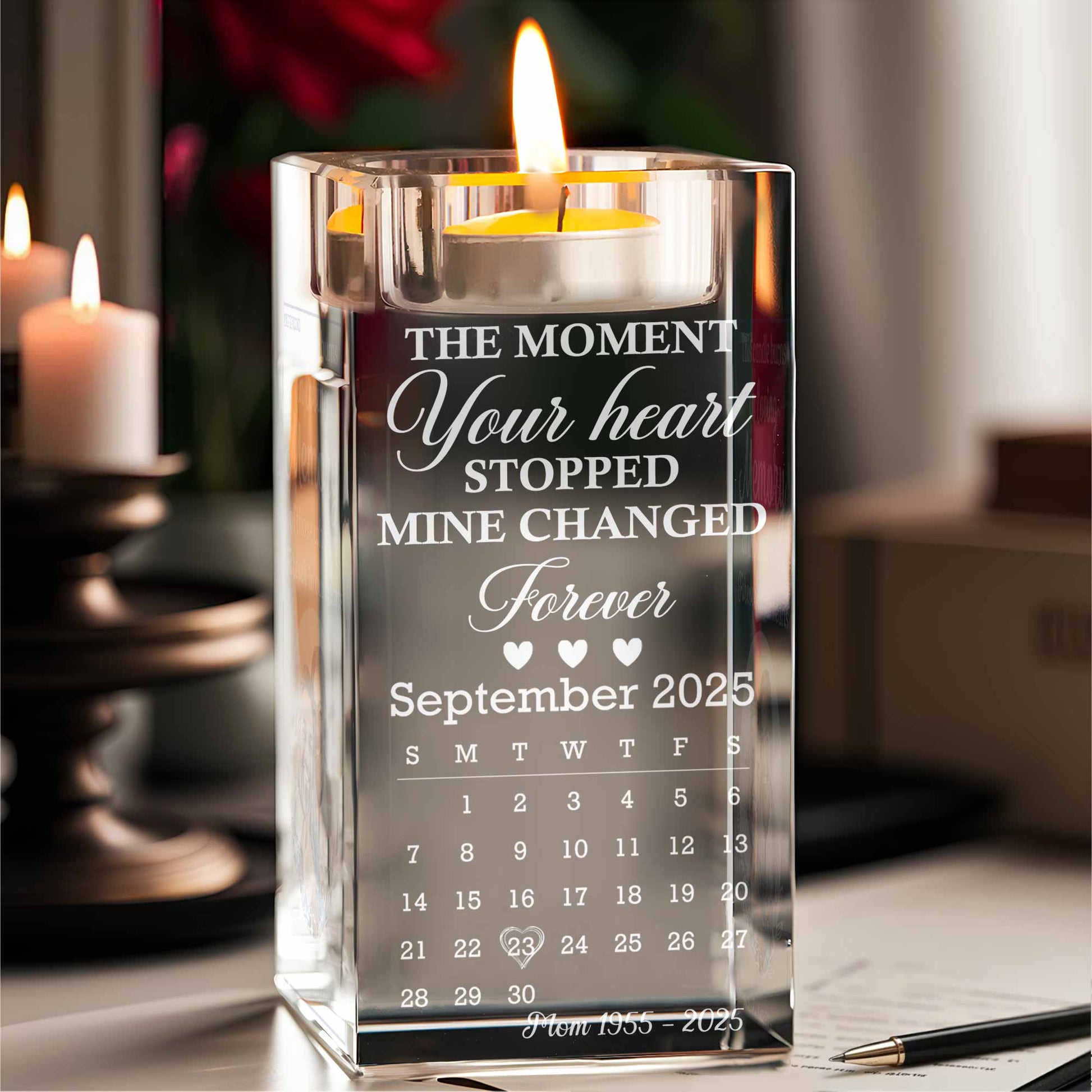 The Moment Your Heart Stopped, Mine Changed Forever, Calendar, Heart