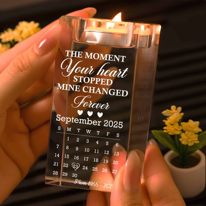 The Moment Your Heart Stopped, Mine Changed Forever, Calendar, Heart