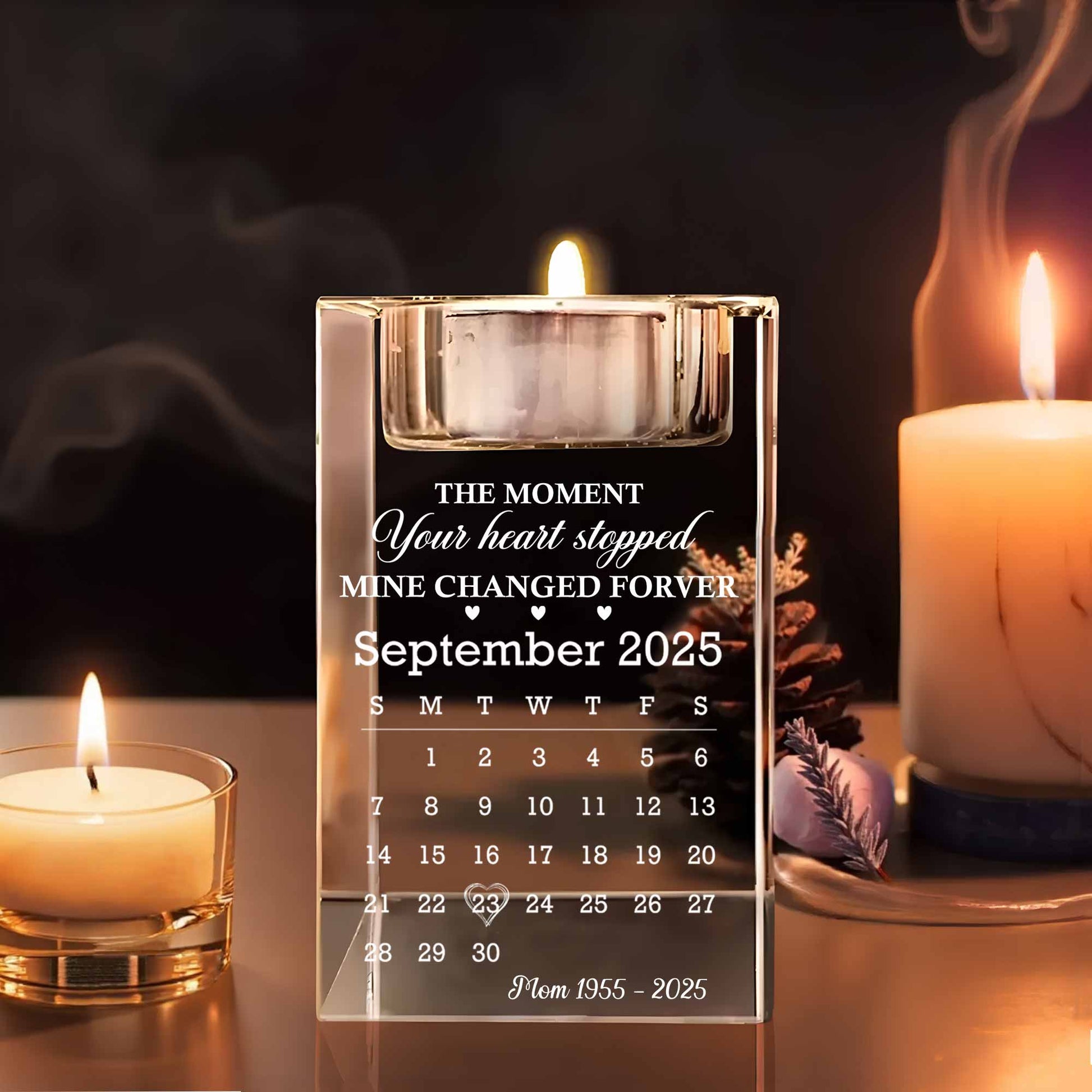 The Moment Your Heart Stopped, Mine Changed Forever, Calendar, Heart