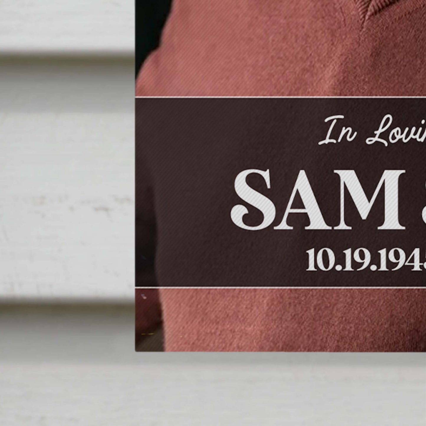 In Loving Memory Of Personalized Photo