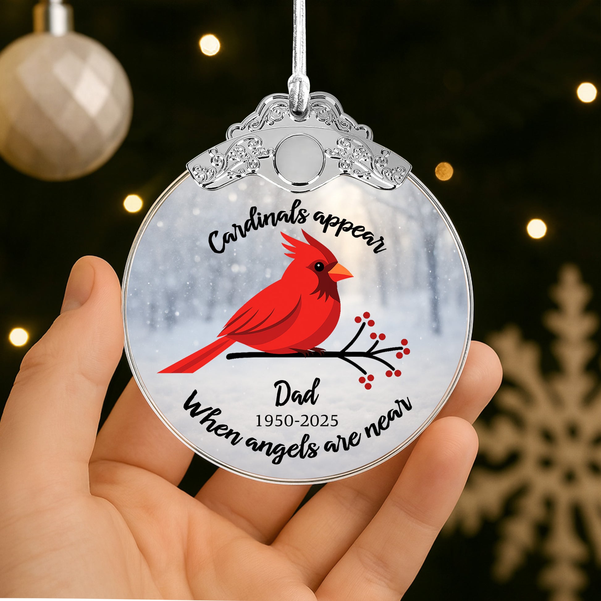 Cardinals Appear When Angels Are Near, Cardinal And Berries