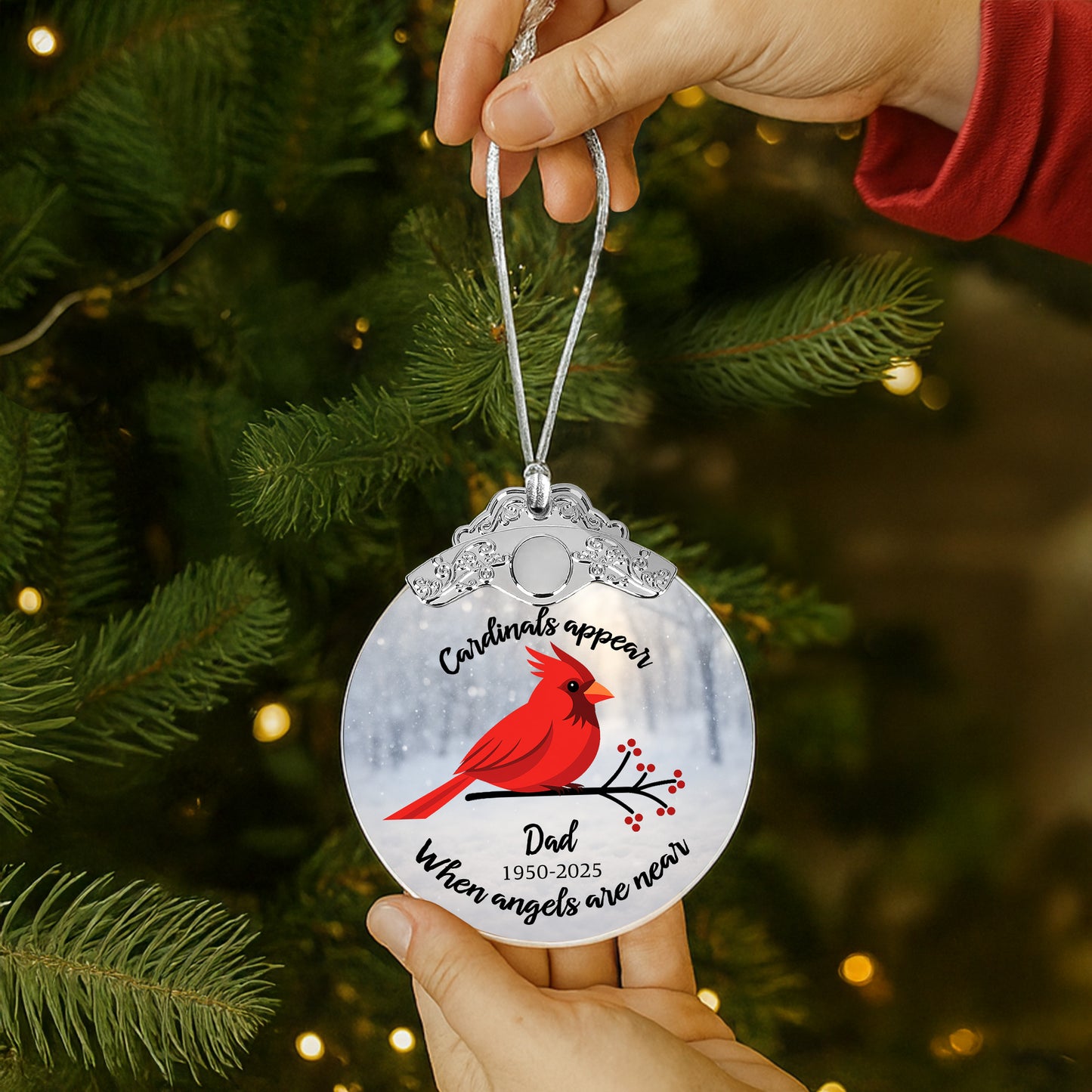 Cardinals Appear When Angels Are Near, Cardinal And Berries