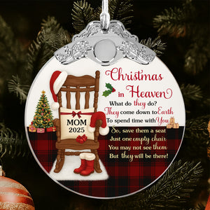 Christmas In Heaven, Save Them A Seat Ornament