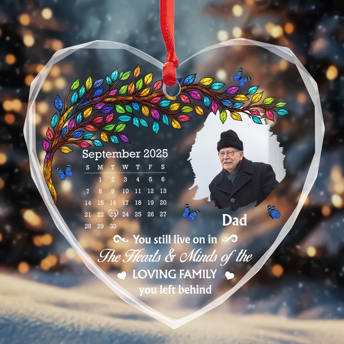 You Still Live on in the Hearts, Tree Leaves and Butterflies