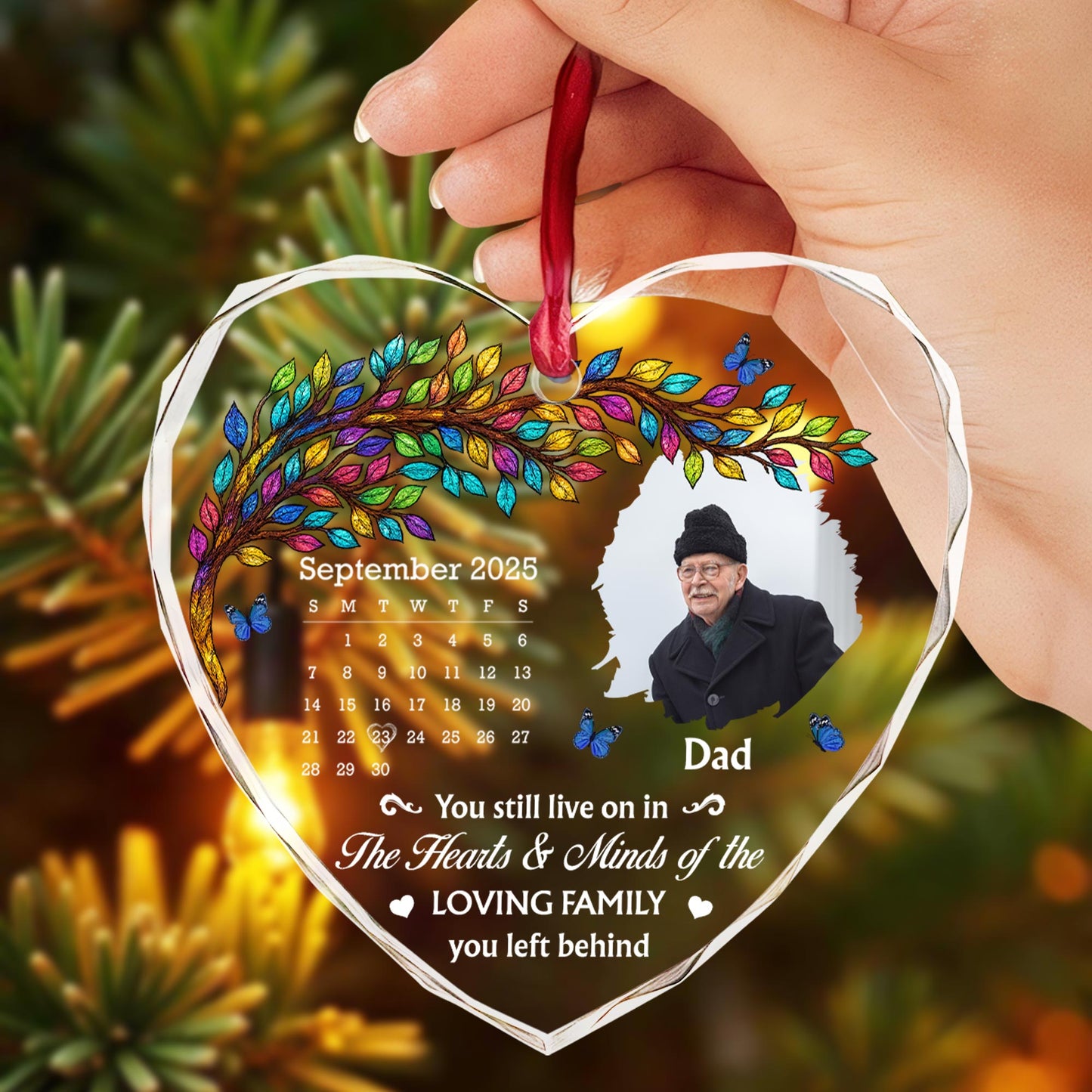 You Still Live on in the Hearts, Tree Leaves and Butterflies