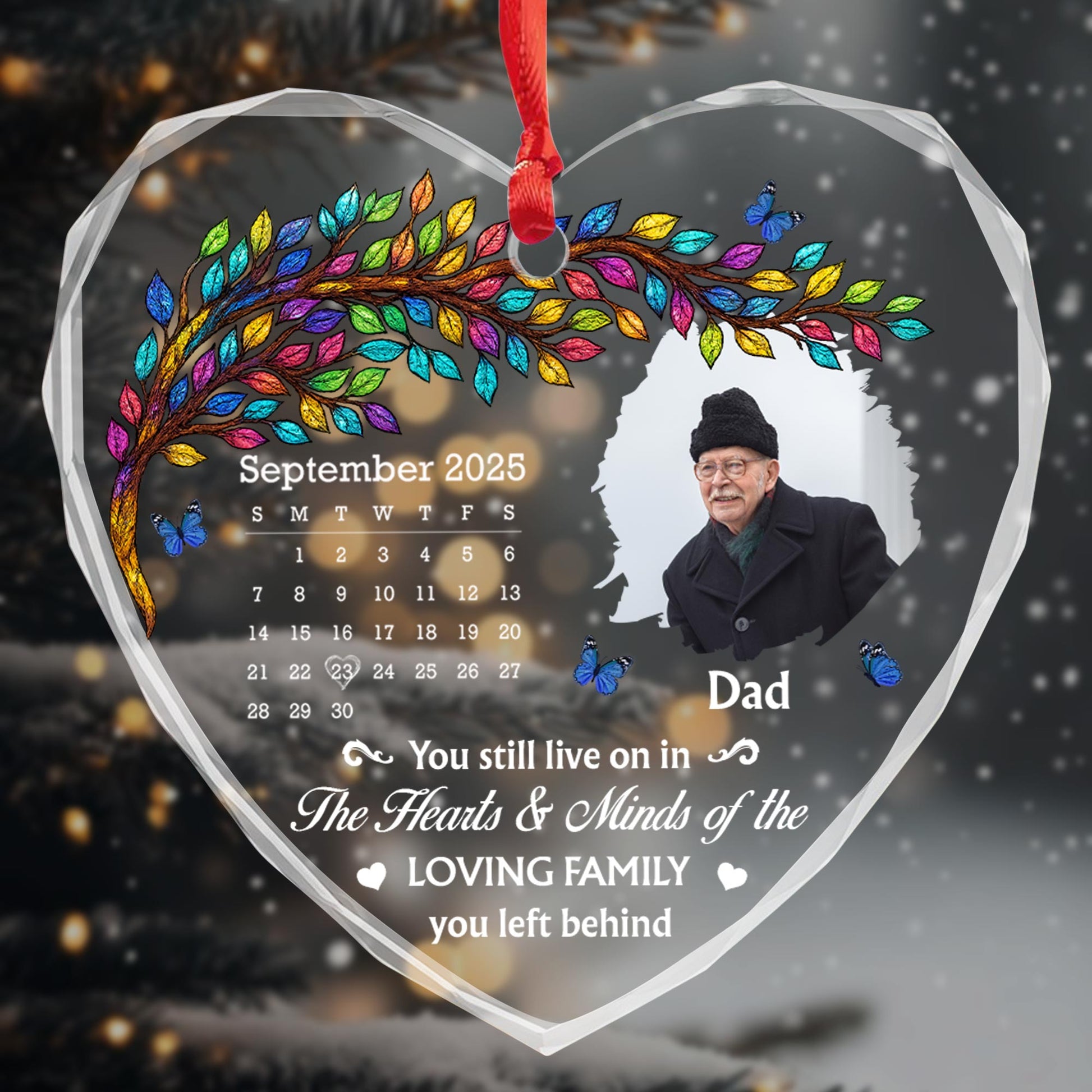 You Still Live on in the Hearts, Tree Leaves and Butterflies