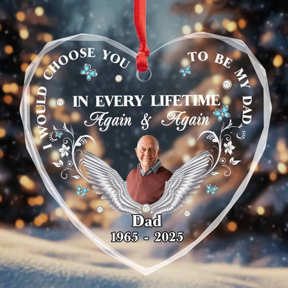 I Would Choose You To Be My Dad, Wings And Flowers