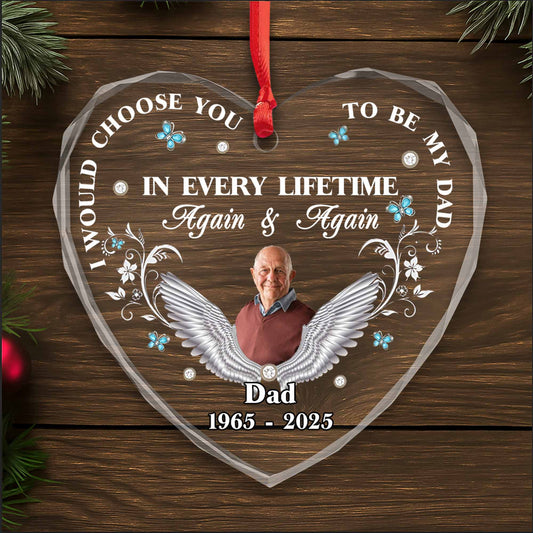 I Would Choose You To Be My Dad, Wings And Flowers