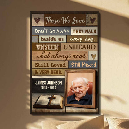 Those We Love Don't Go Away, Heart and Book