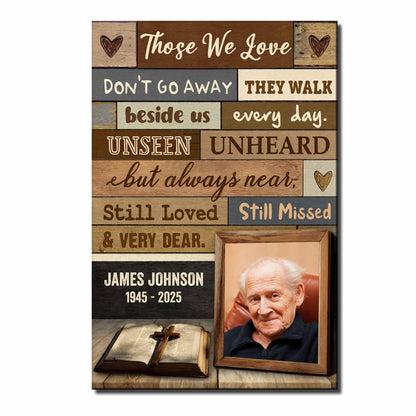 Those We Love Don't Go Away, Heart and Book