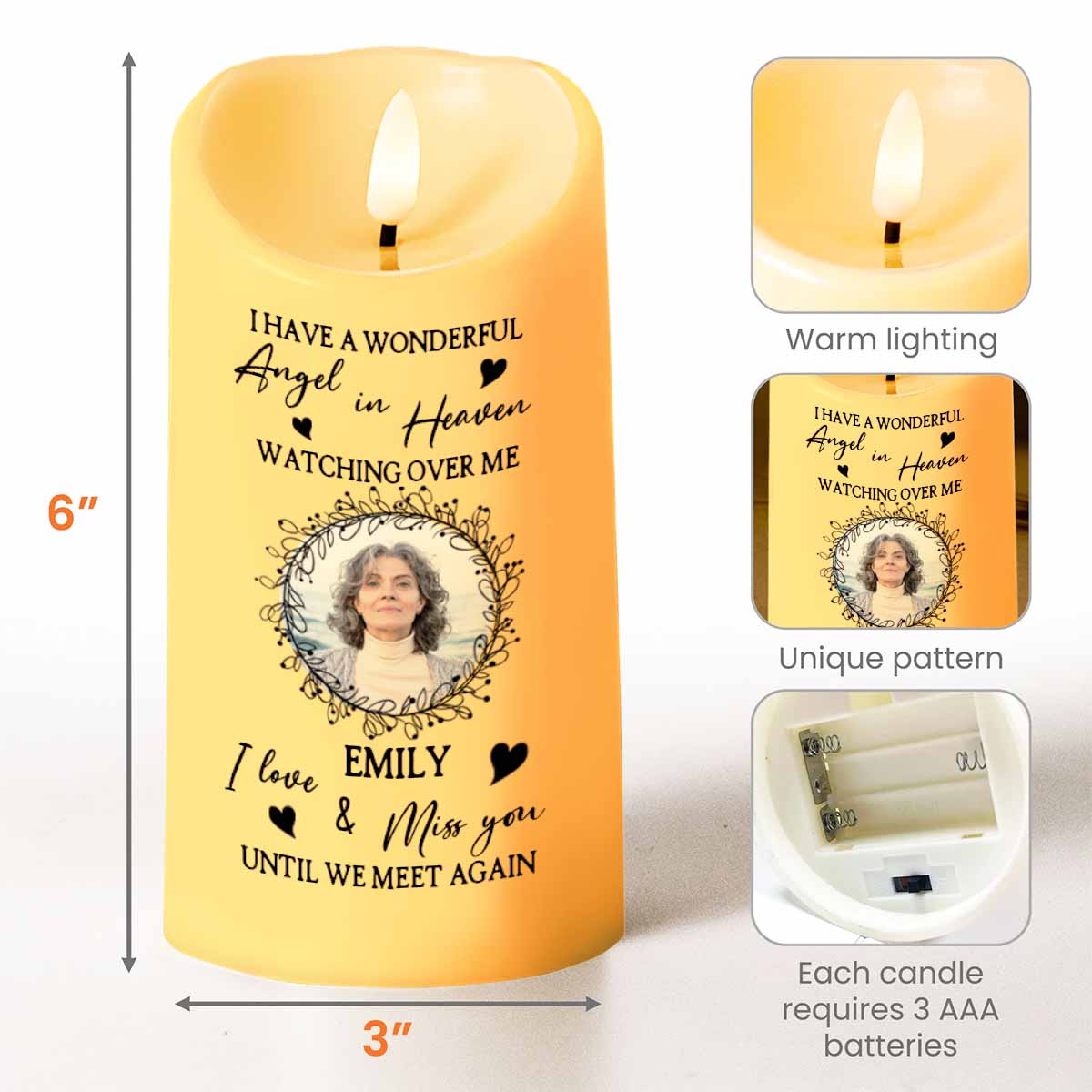 Wonderful Angel In Heaven, Watching Over Me, Loving Memorial