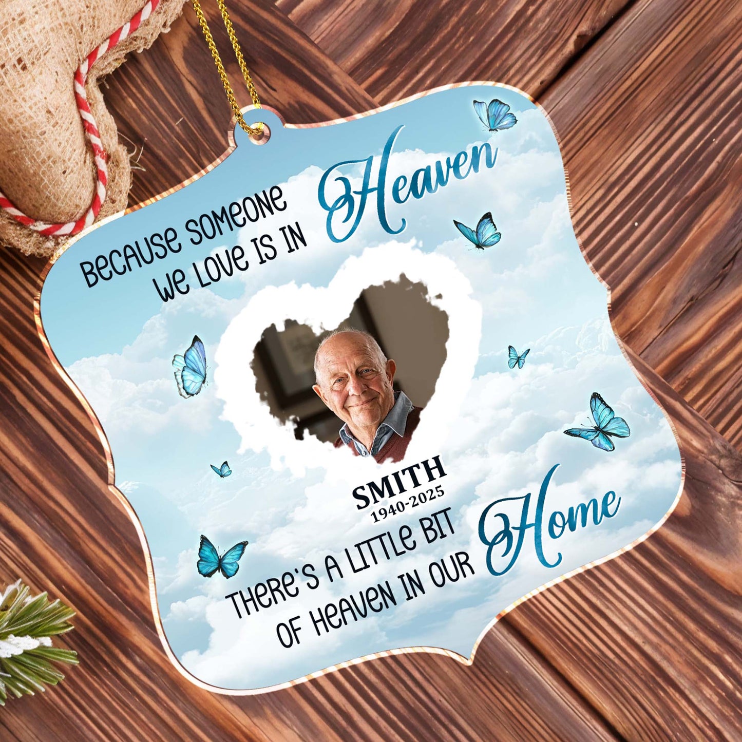 Because Someone We Love Is In Heaven, Butterflies Design