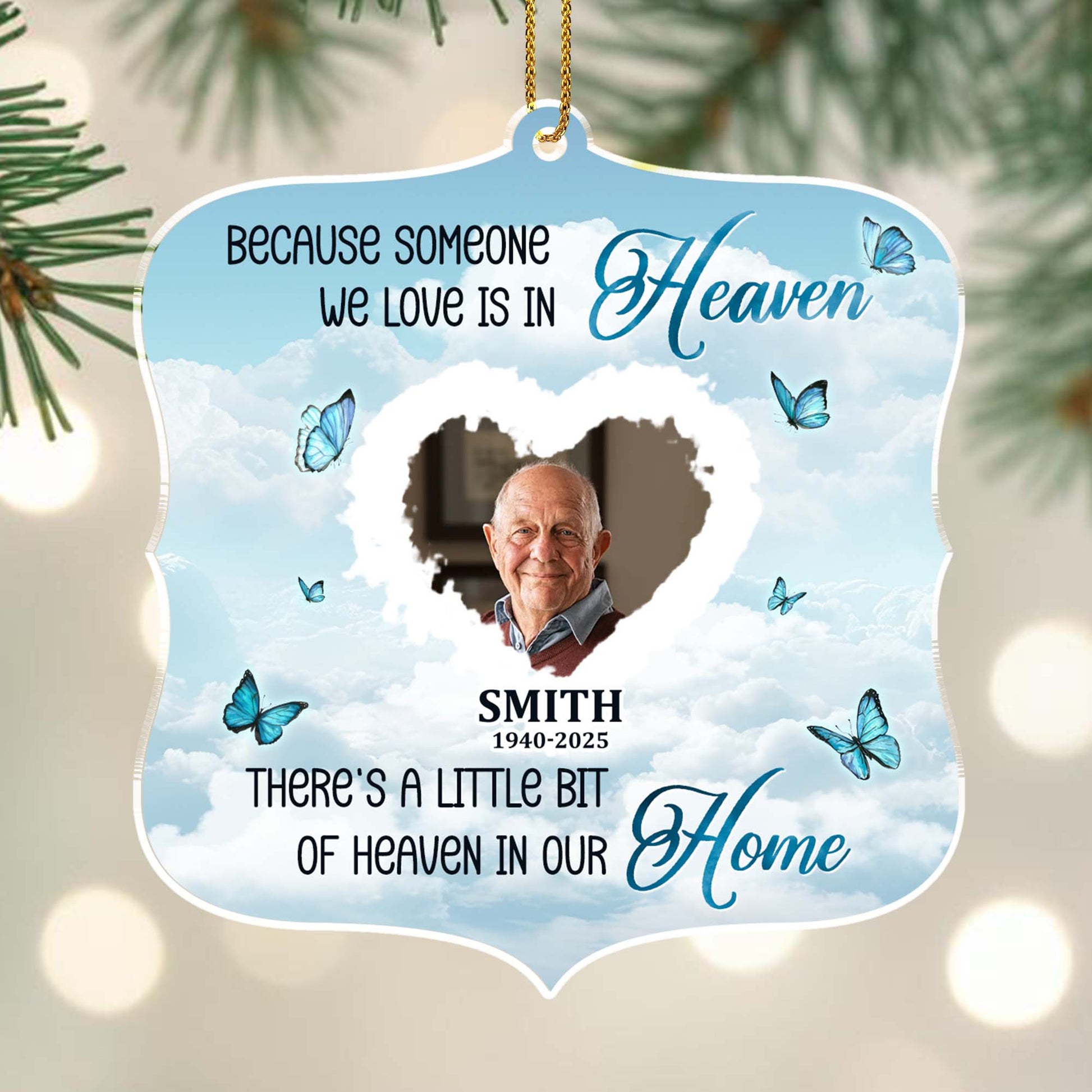 Because Someone We Love Is In Heaven, Butterflies Design