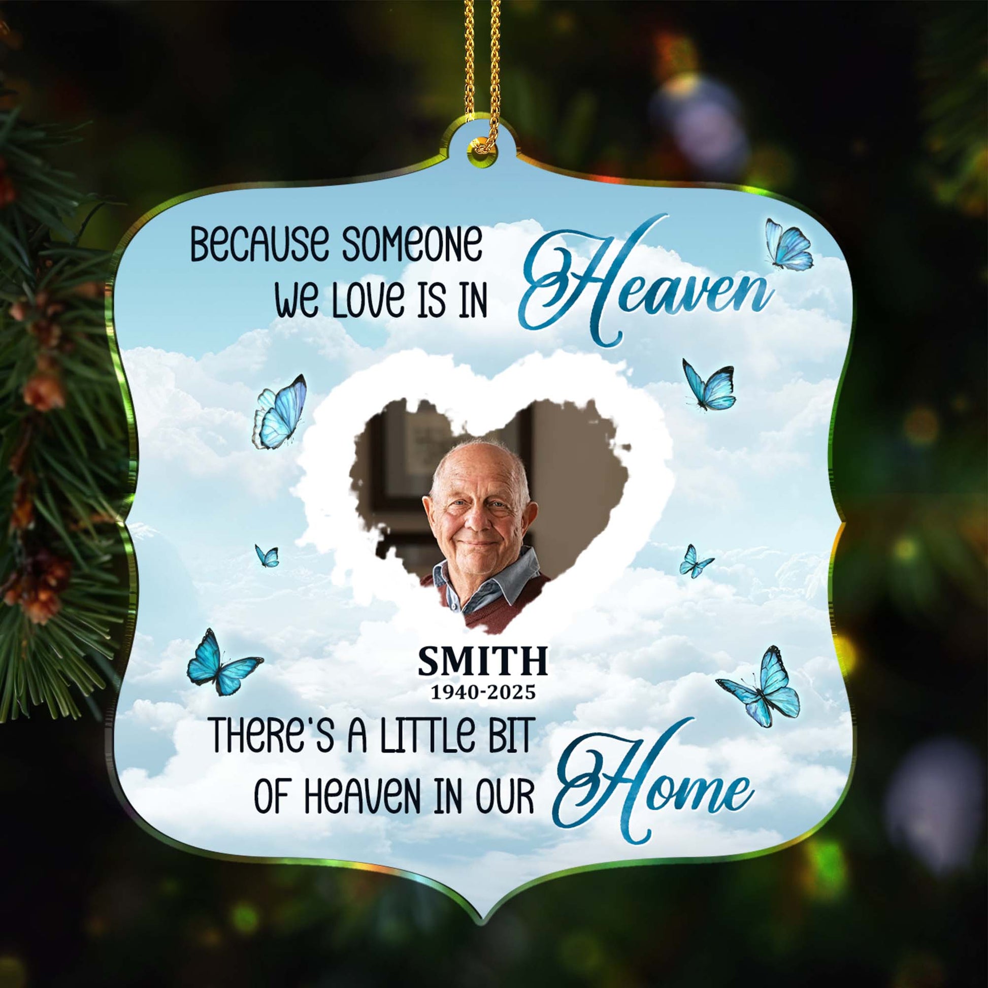 Because Someone We Love Is In Heaven, Butterflies Design