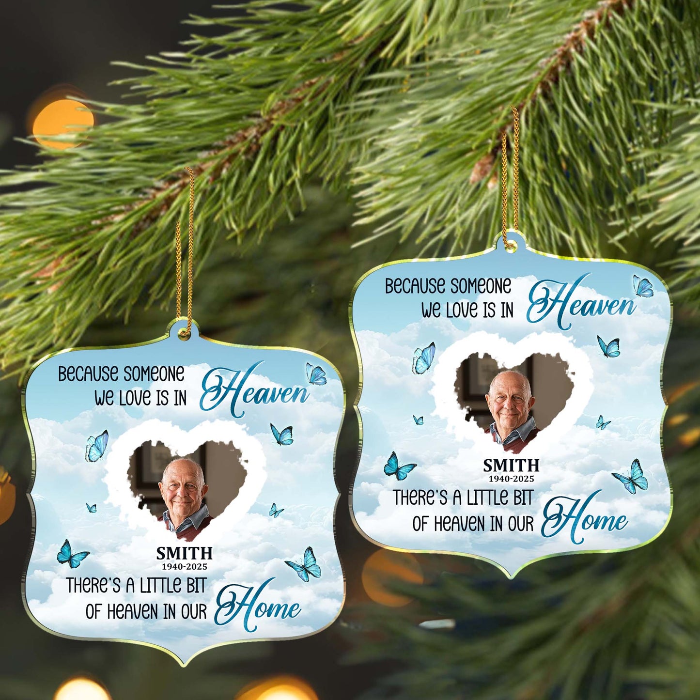 Because Someone We Love Is In Heaven, Butterflies Design