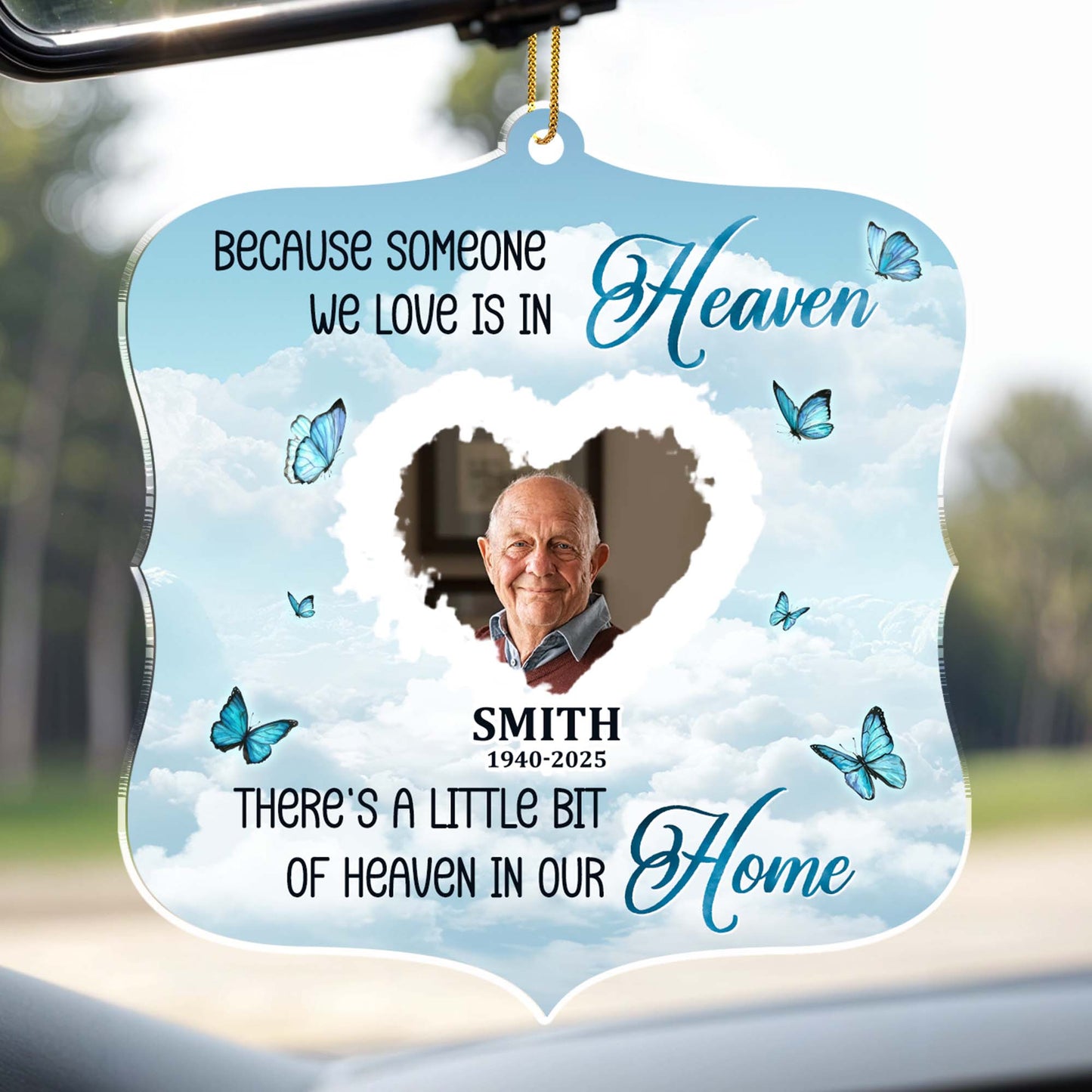 Because Someone We Love Is In Heaven, Butterflies Design