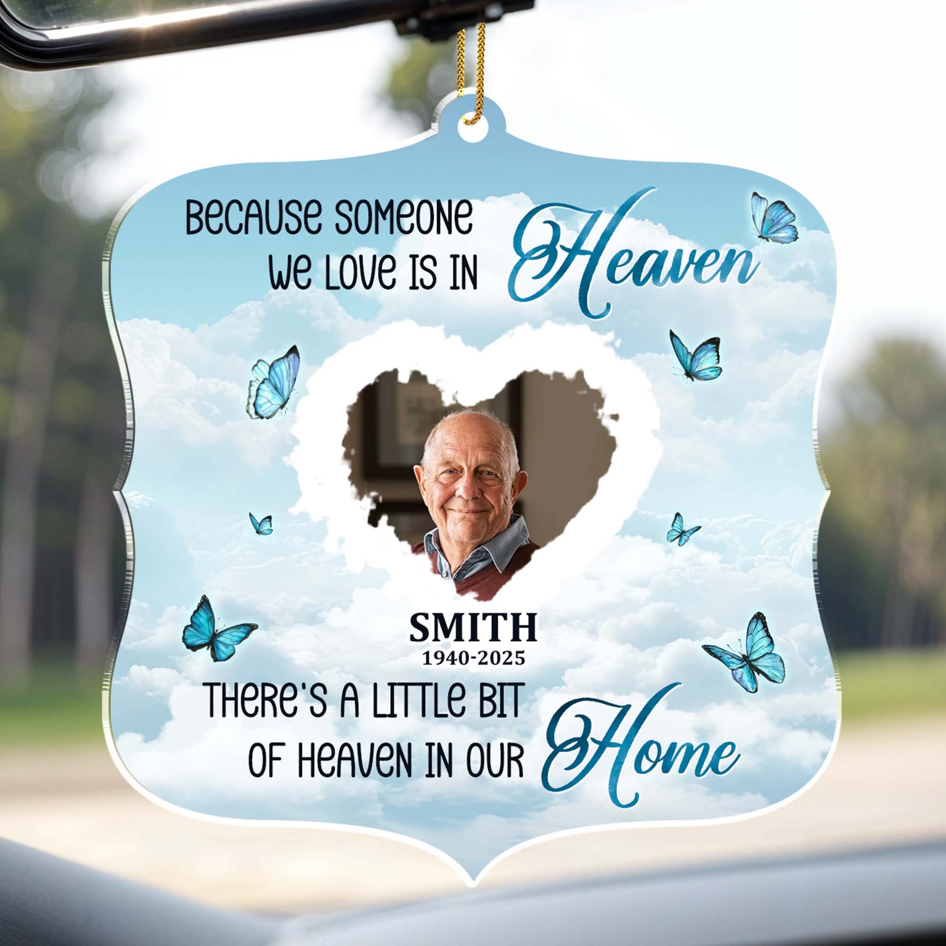 Because Someone We Love Is In Heaven, Butterflies Design