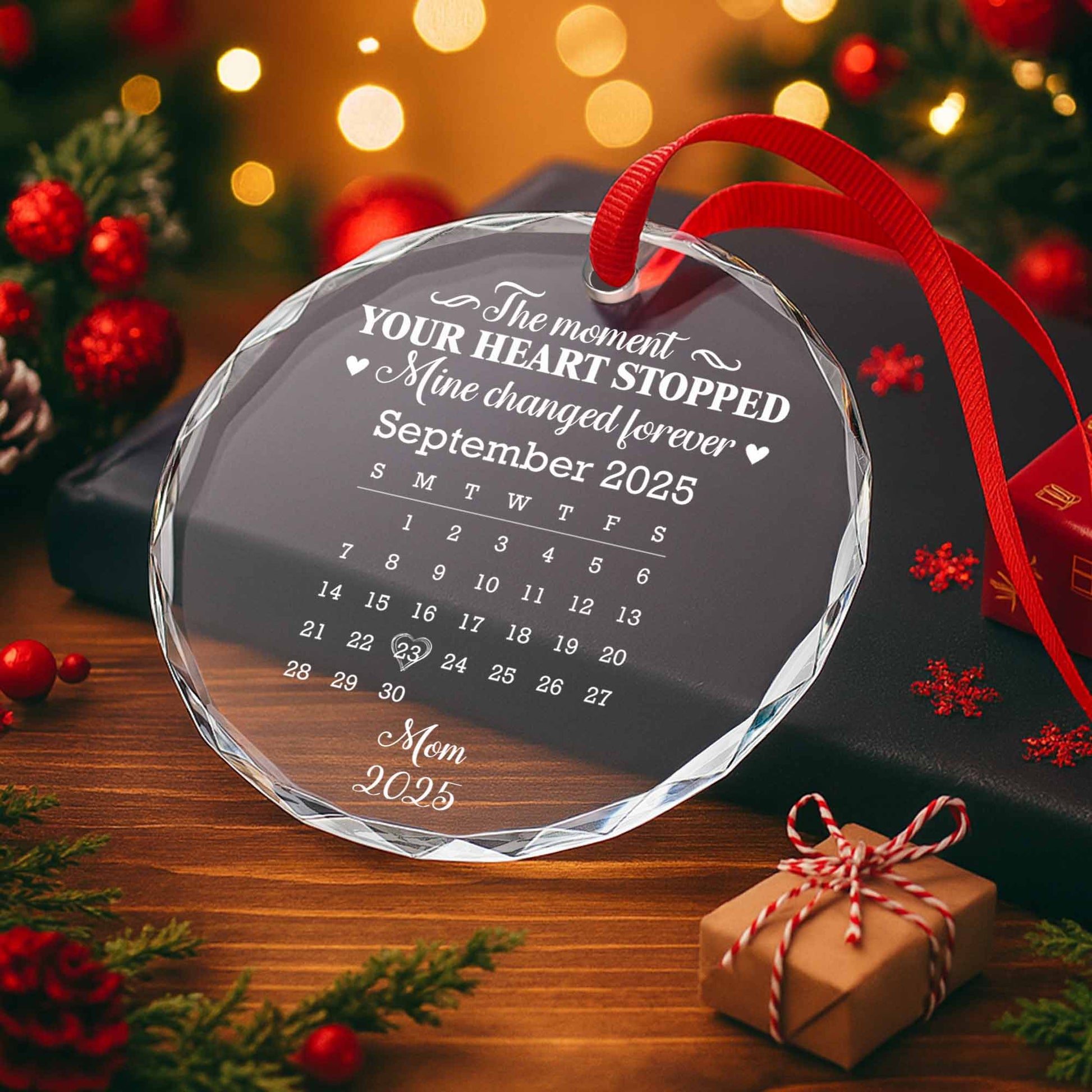 The Moment Your Heart Stopped, Mine Changed Forever, Calendar Heart