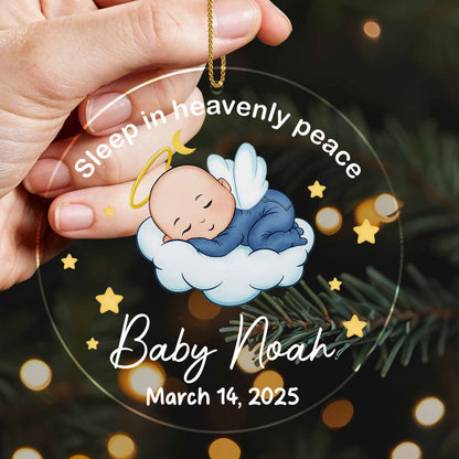 Sleep In Heavenly Peace With Baby And Stars