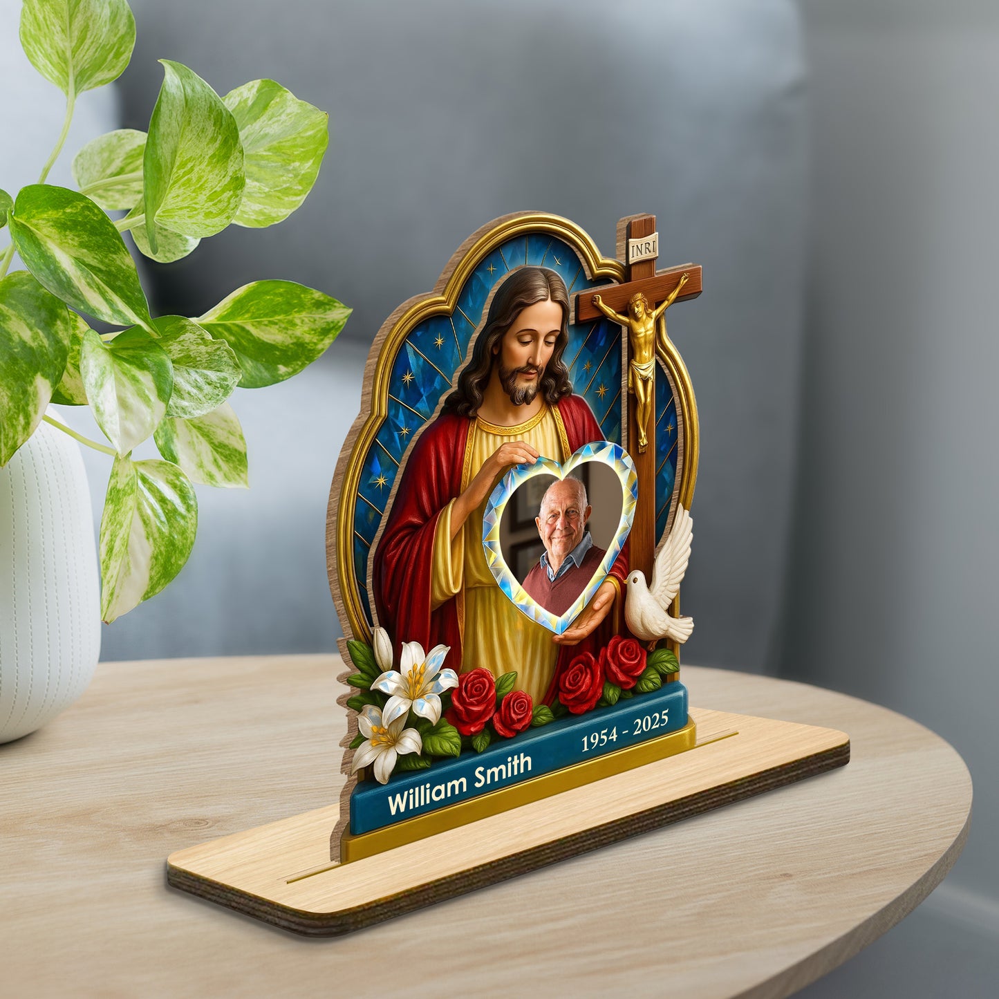 Celebrate Cherished Memories With Religious Symbols And Vibrant Colors