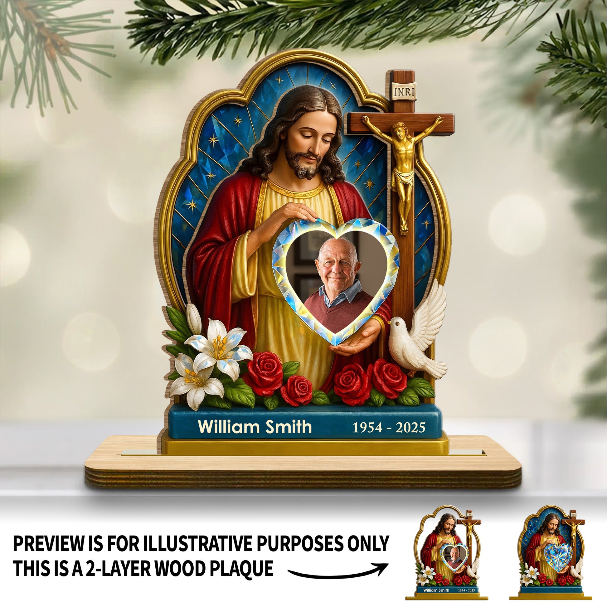 Celebrate Cherished Memories With Religious Symbols And Vibrant Colors