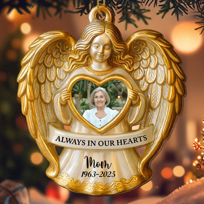 Always In Our Hearts Angel Heart Ornament
