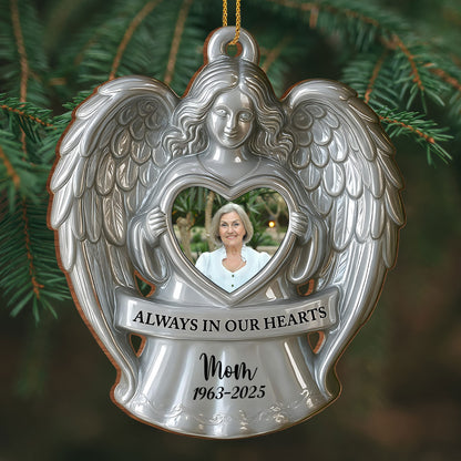 Always In Our Hearts Angel Heart Ornament