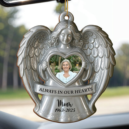 Always In Our Hearts Angel Heart Ornament