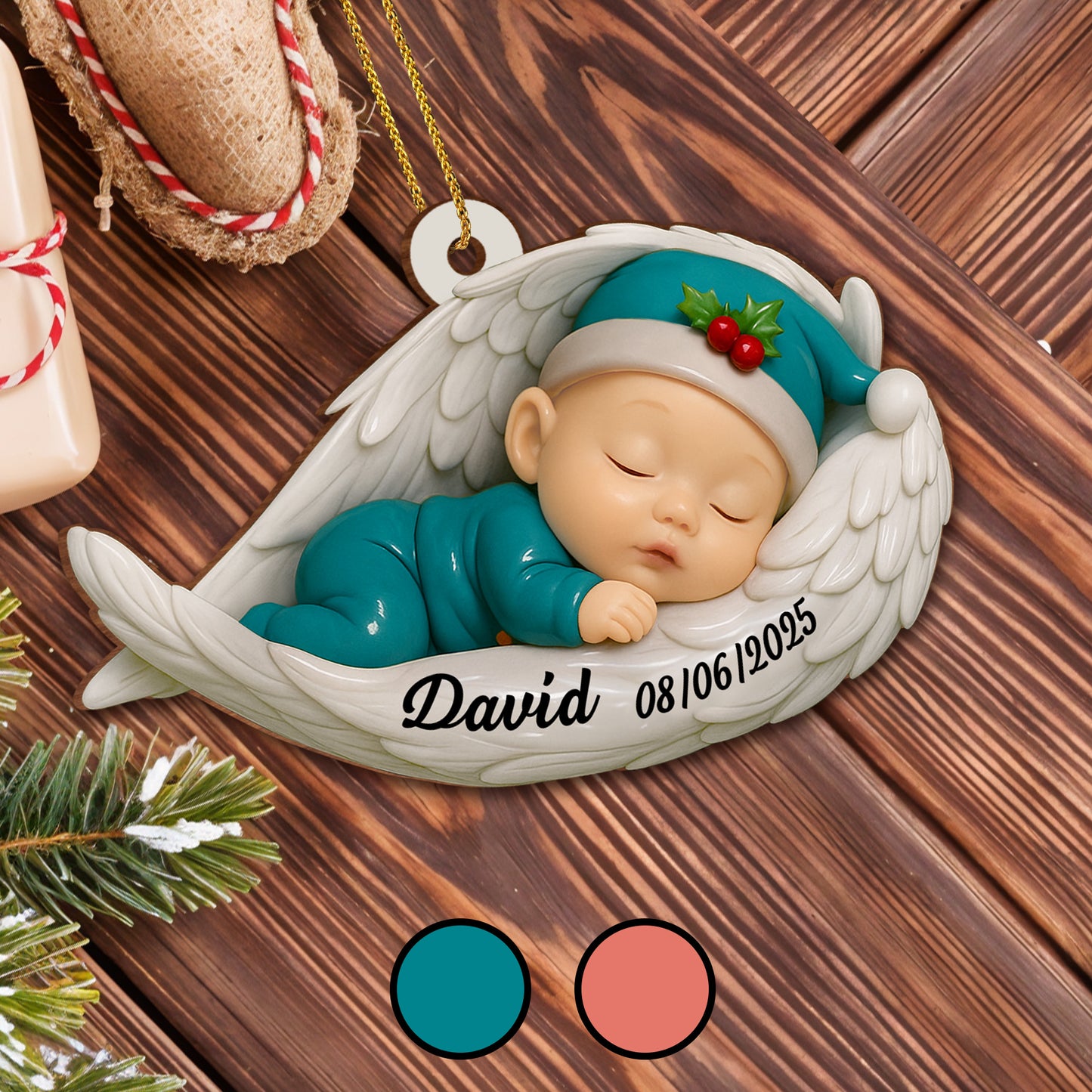 Capture Your Baby's First Christmas Moments, Angel Wings