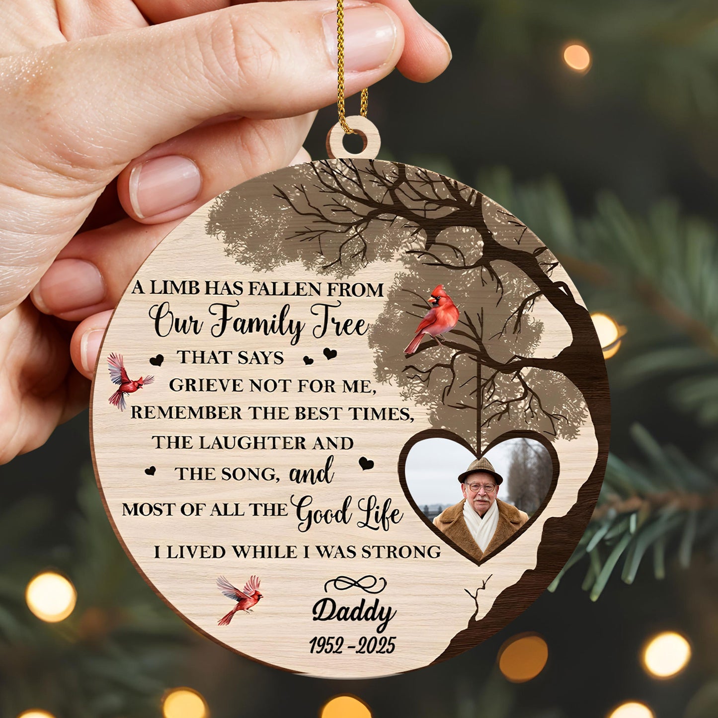 A Limb Has Fallen From Our Family Tree With Trees And Birds