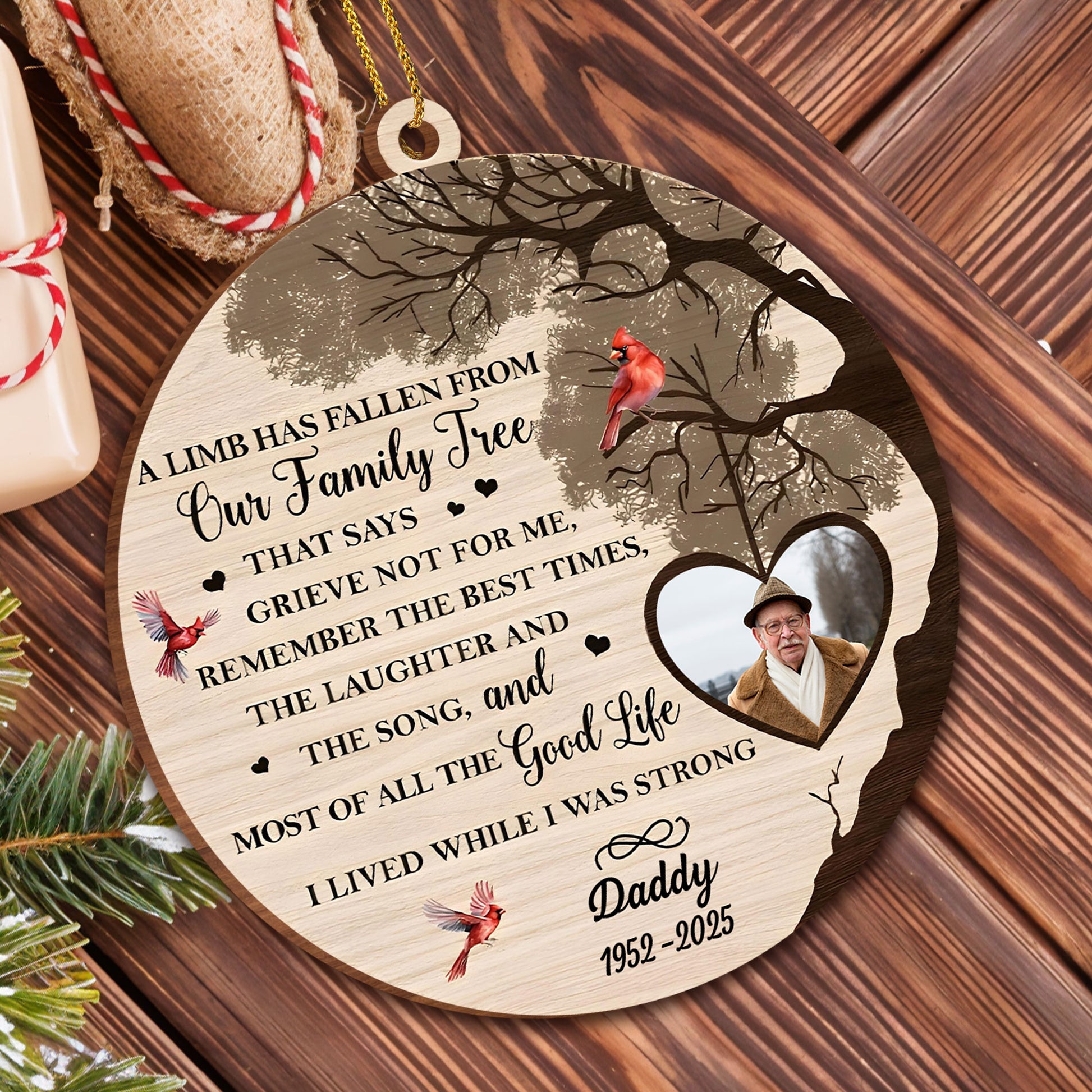 A Limb Has Fallen From Our Family Tree With Trees And Birds