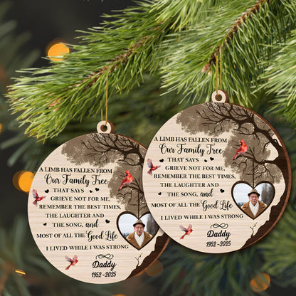 A Limb Has Fallen From Our Family Tree With Trees And Birds