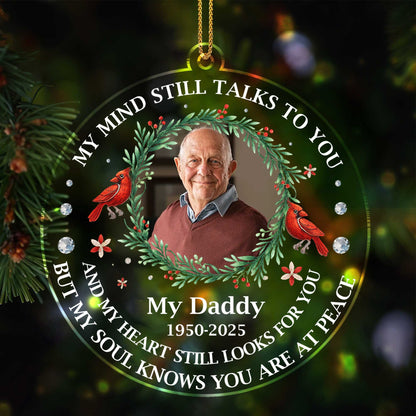 My Mind Still Talks To You, Cardinal And Tree Branches Design