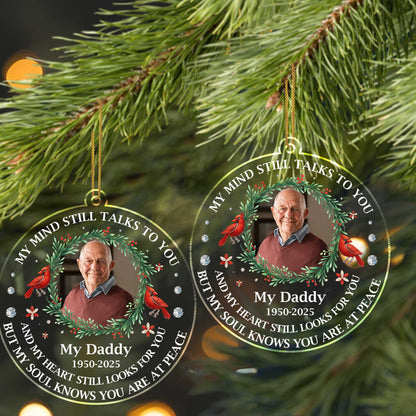 My Mind Still Talks To You, Cardinal And Tree Branches Design