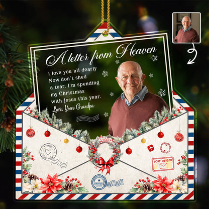 A Letter From Heaven, Envelope With Christmas Decorations