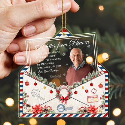 A Letter From Heaven, Envelope With Christmas Decorations