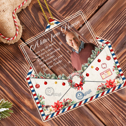 A Letter From Heaven, Envelope With Christmas Decorations