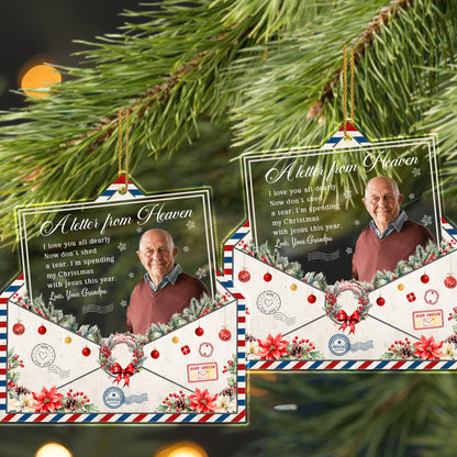 A Letter From Heaven, Envelope With Christmas Decorations