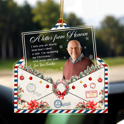 A Letter From Heaven, Envelope With Christmas Decorations