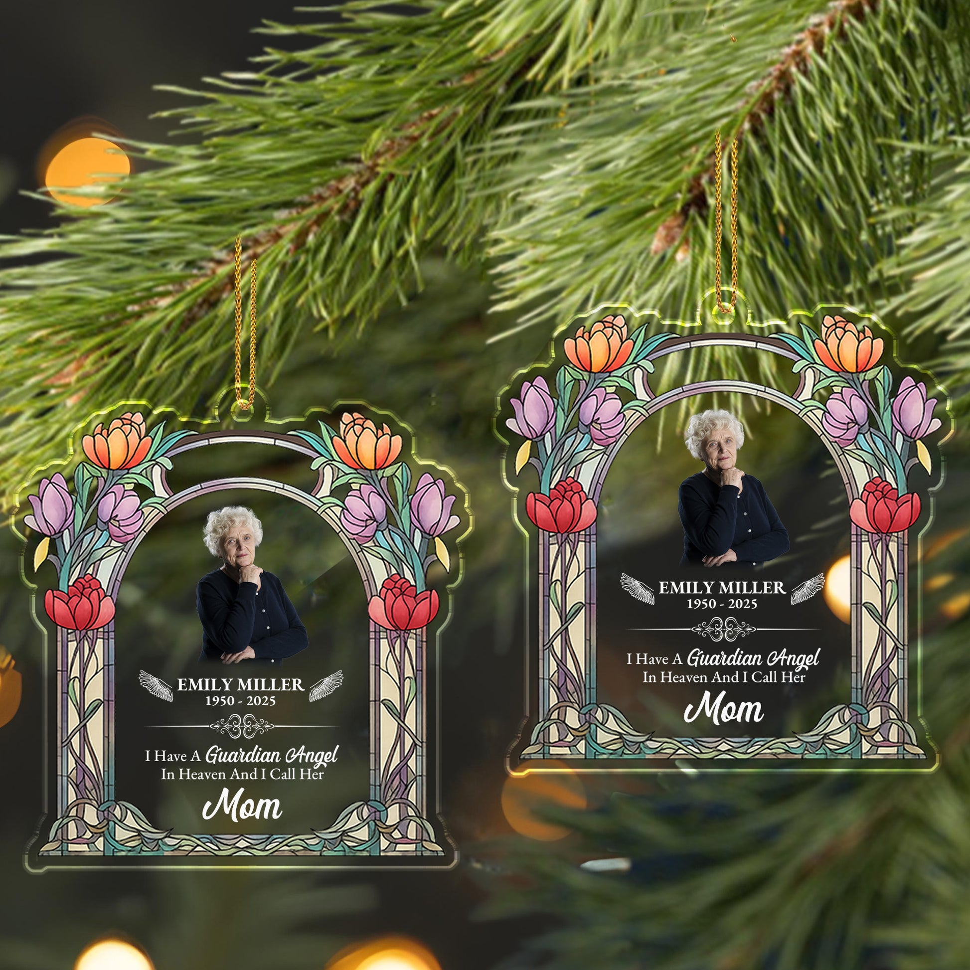 Guardian Angel In Heaven Called Mom Featuring Tulips