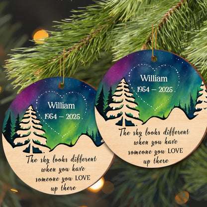 The Sky Looks Different, Trees And Heart Design