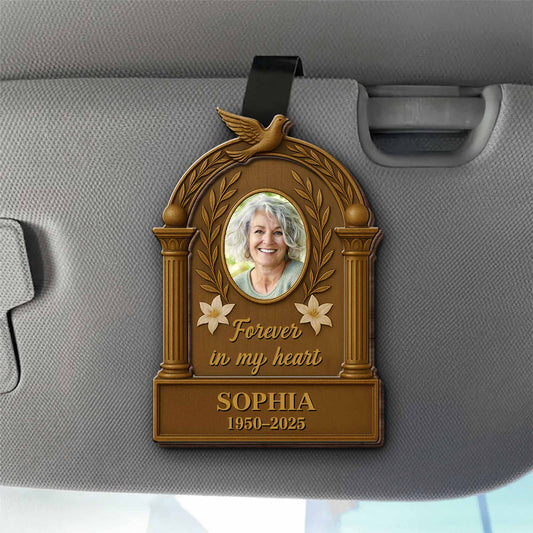 Forever In My Heart, Dove And Floral Motifs