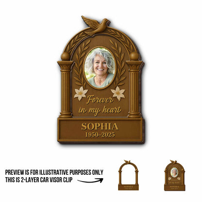 Forever In My Heart, Dove And Floral Motifs