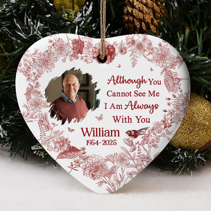 Although You Cannot See Me I Am Always With You, Flowers And Bird