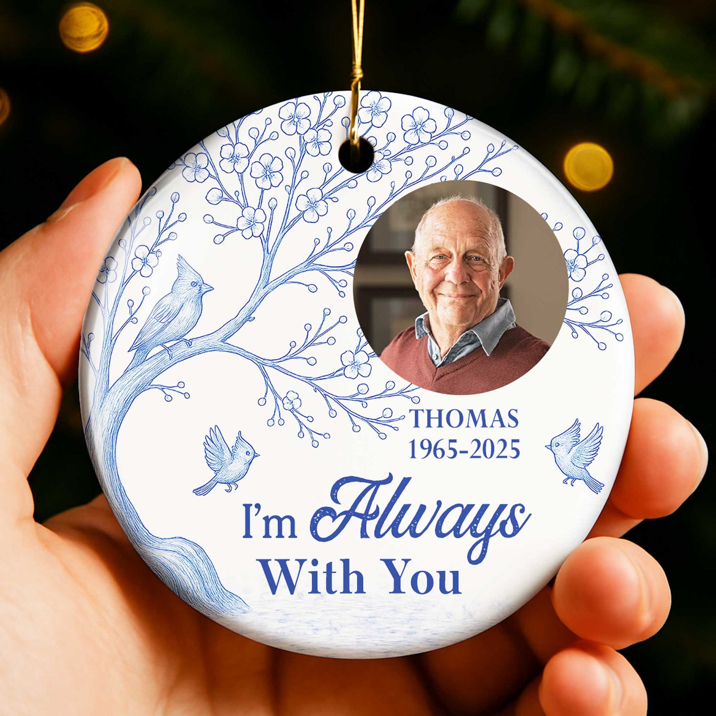 I'm Always With You, Birds On Floral Branch