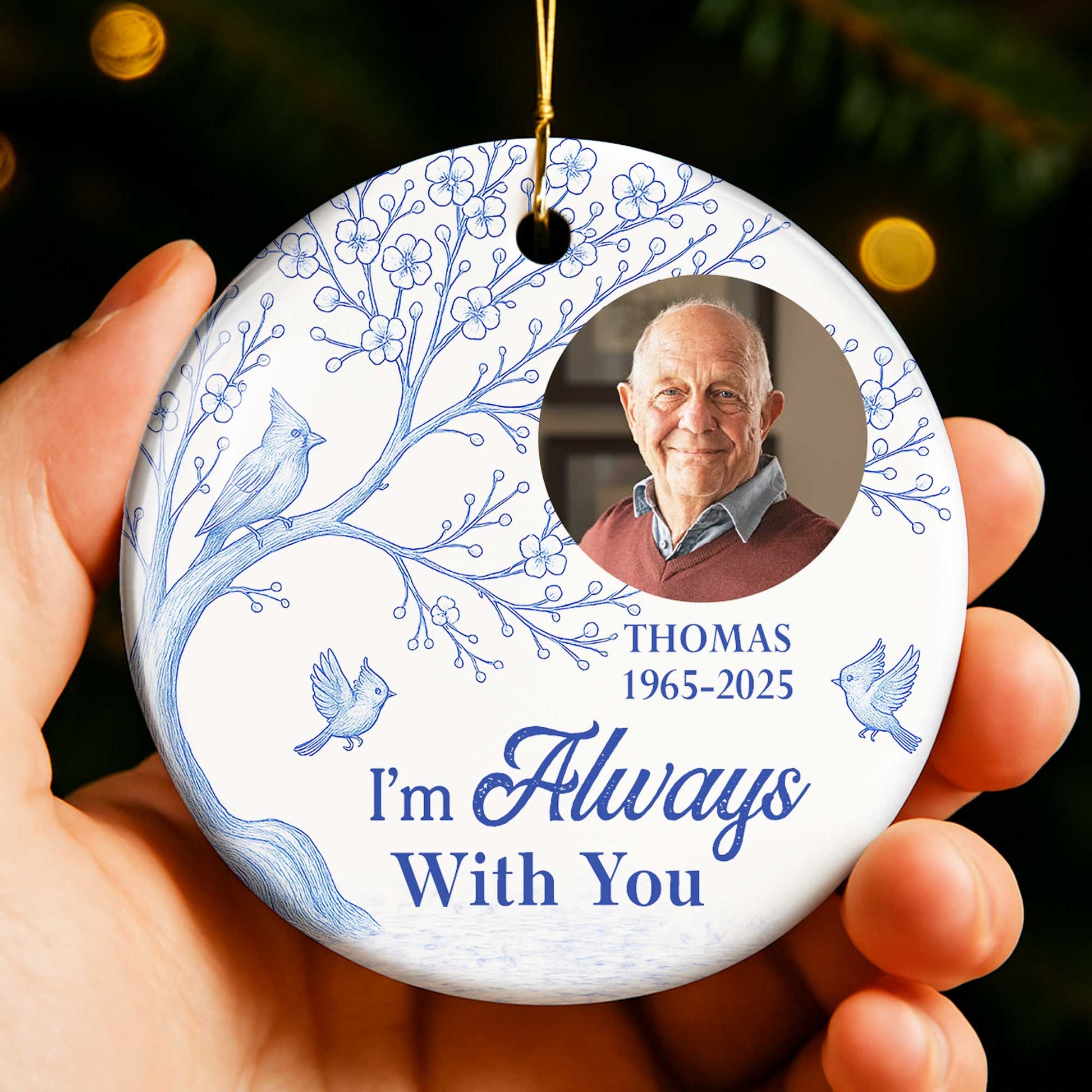 I'm Always With You, Birds On Floral Branch