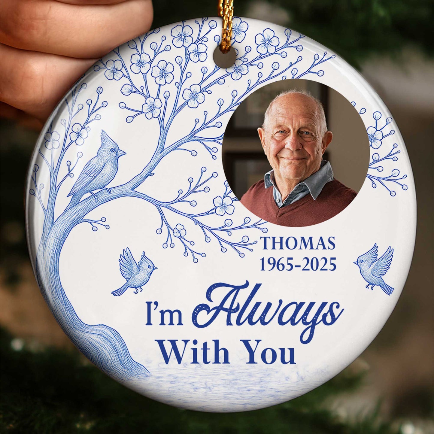 I'm Always With You, Birds On Floral Branch