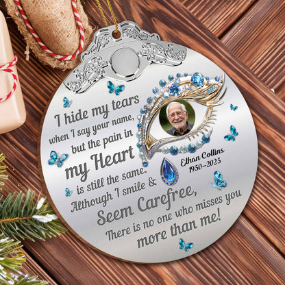 I Hide My Tears When I Say Your Name, Heart and Butterflies Design